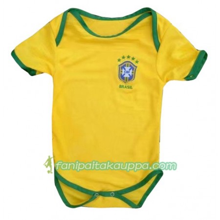 Jalkapallo Peliasut Brasilia Mini MM 2018 Koti Pelipaita